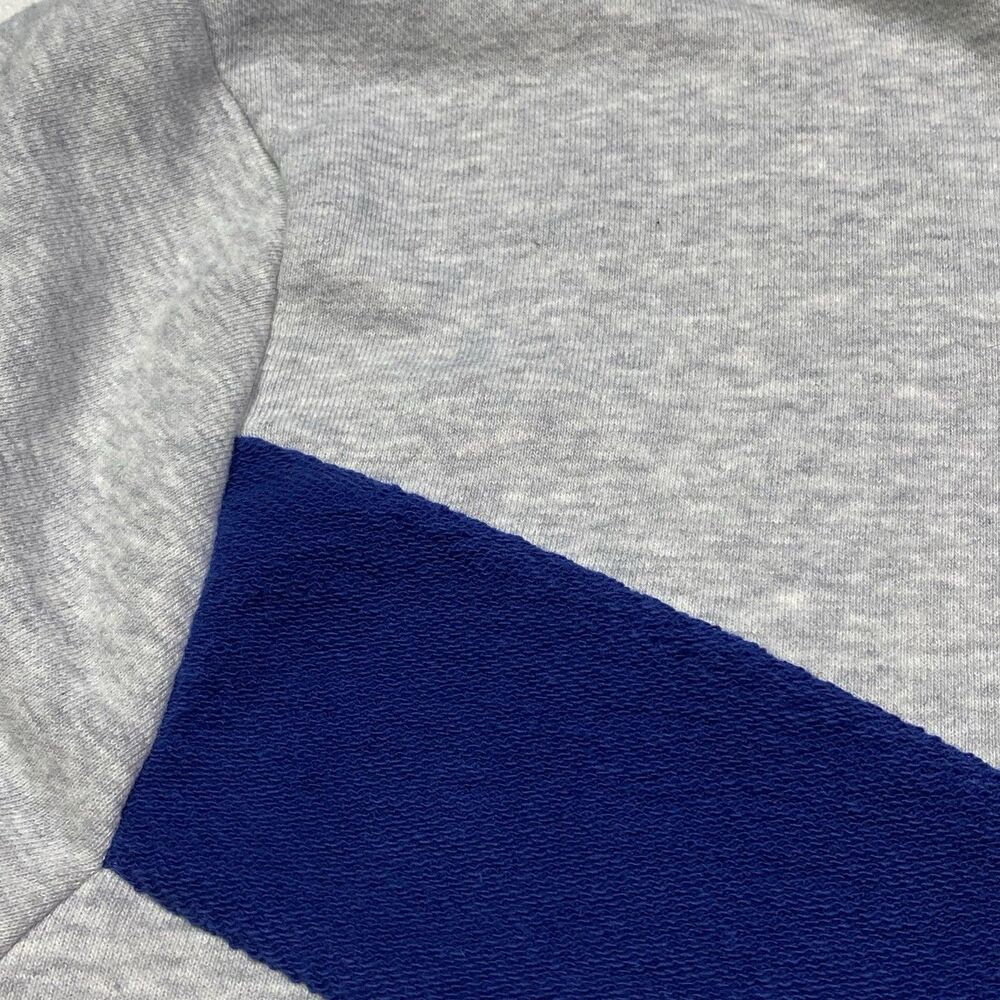 Shaquille O'Neal Gray Blue French Terry Crewneck Sweatshirt Mens Big & Tall XLT - Picture 4 of 9